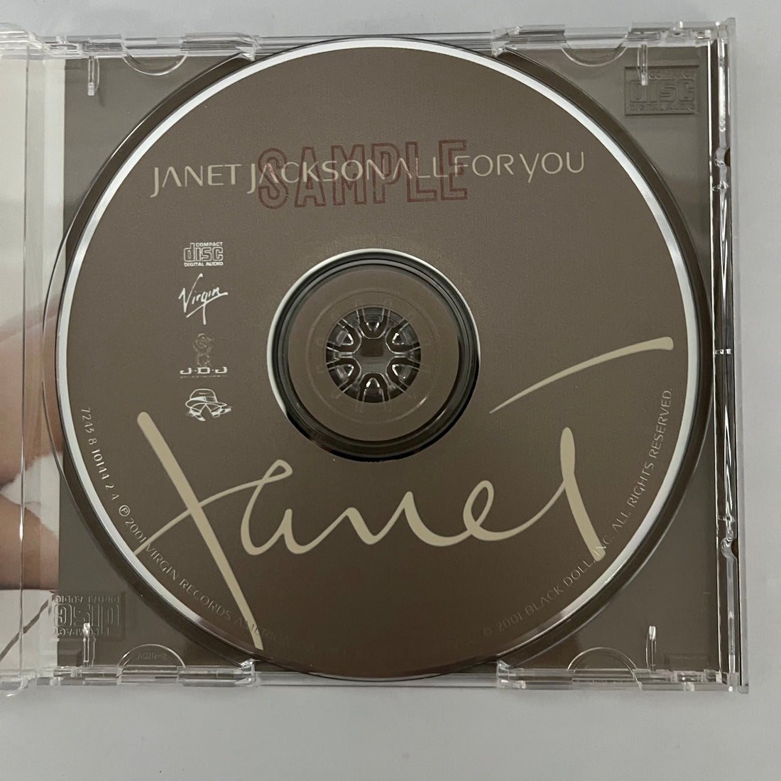 ซีดี Janet Jackson - All For You CD VG+