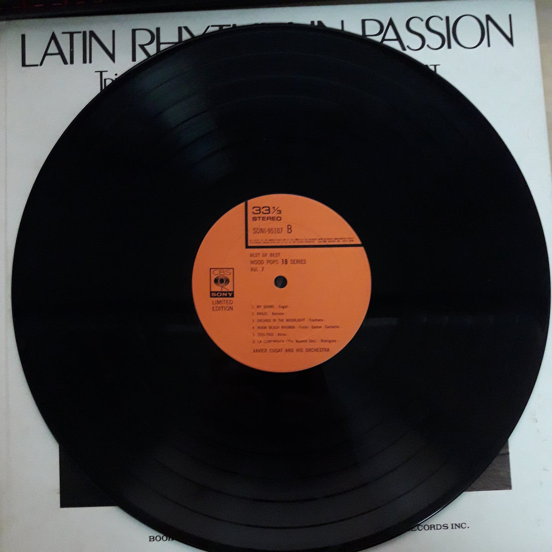 แผ่นเสียง TRIO LOS PANCHOS/XAVIER CUGAT - LATIN RHYTHM IN PASSION (Vinyl) (VG+)