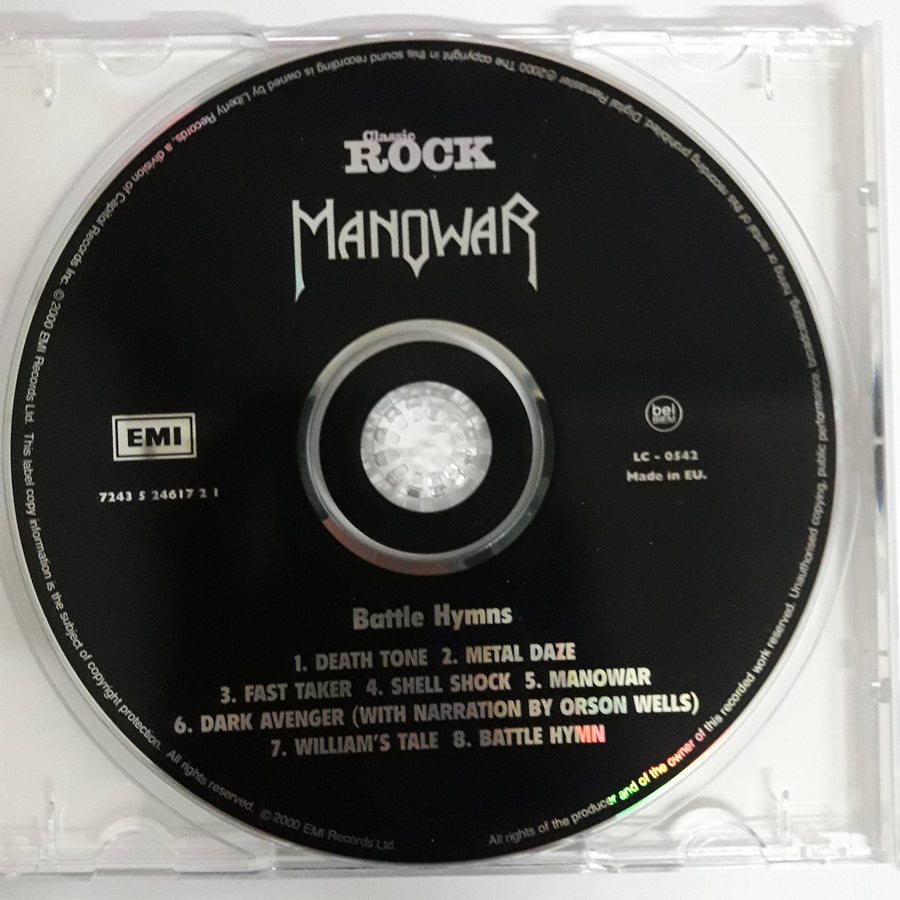 ซีดี Manowar - Battle Hymns (CD) (VG+)