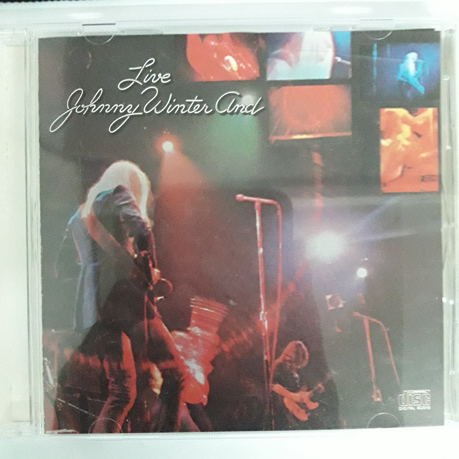 ซีดี Johnny Winter And - Live Johnny Winter And (CD) (VG+)