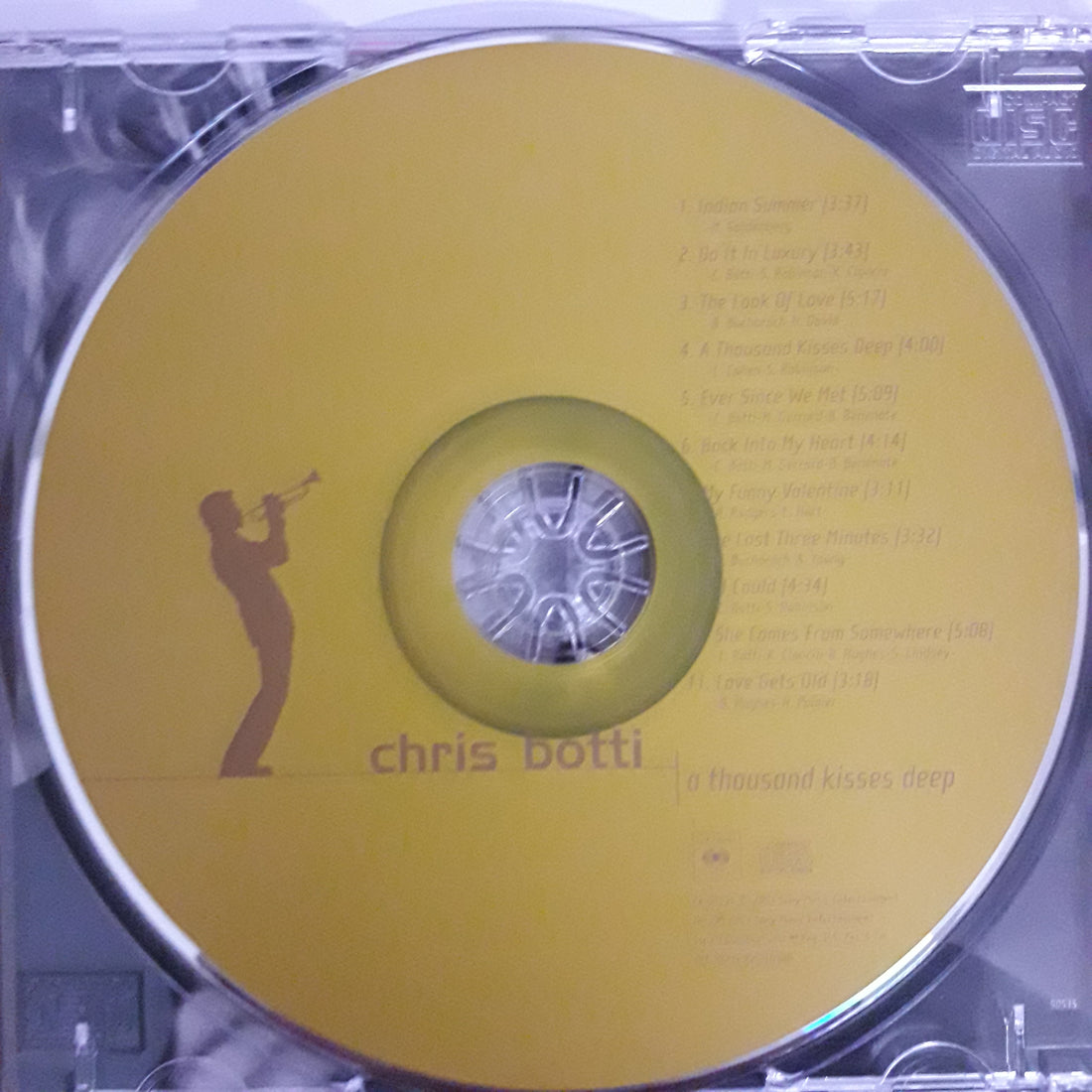 ซีดี Chris Botti - A Thousand Kisses Deep CD VG+