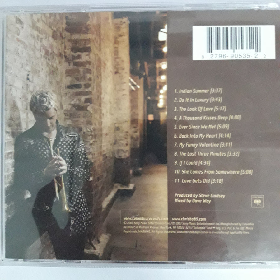 ซีดี Chris Botti - A Thousand Kisses Deep (CD) (VG+)