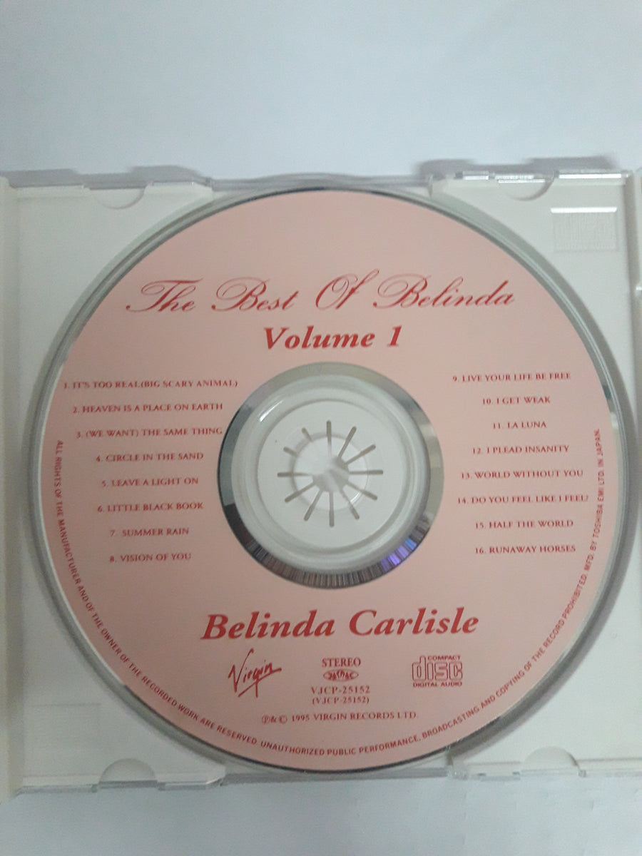 ซีดี Belinda Carlisle - The best of Belinda (CD) (VG+)