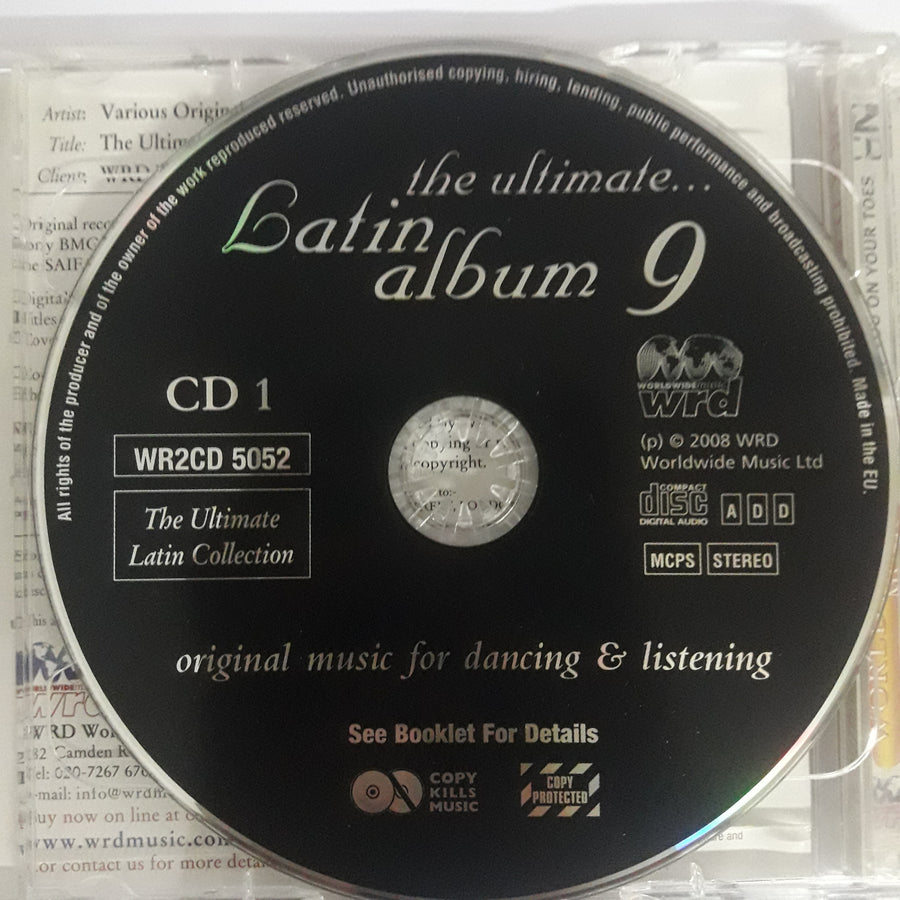 ซีดี Various - The Ultimate Latin Album 9 (2CDs) (VG+)