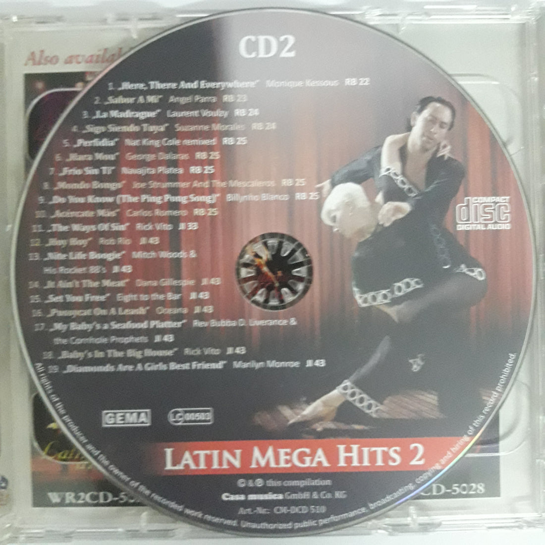 ซีดี Various - The Ultimate Latin Album 9 (2CDs) (VG+)