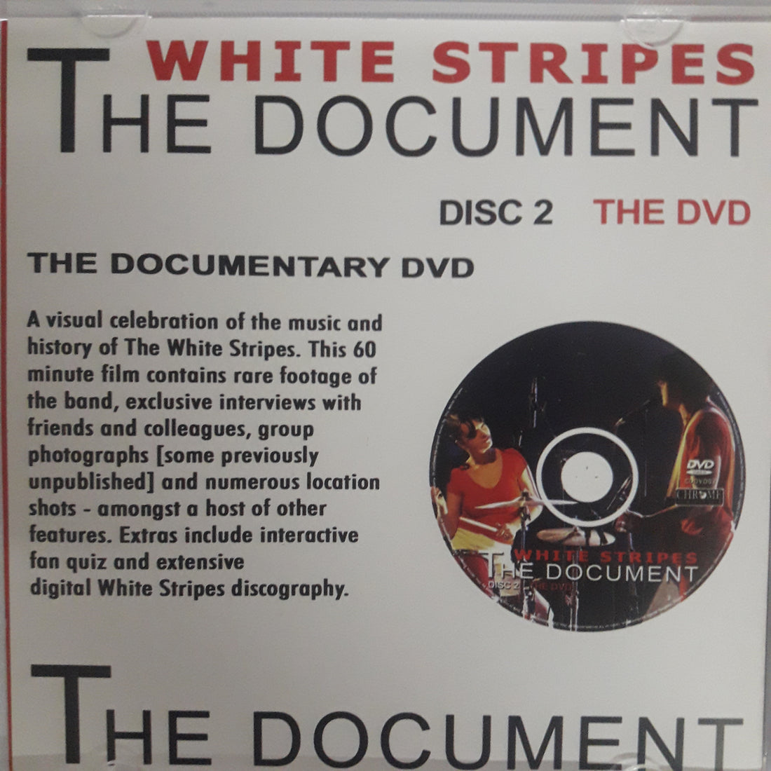 ซีดี WHITE STRIPES - THE DOCUMENT (2CDs) (VG+)