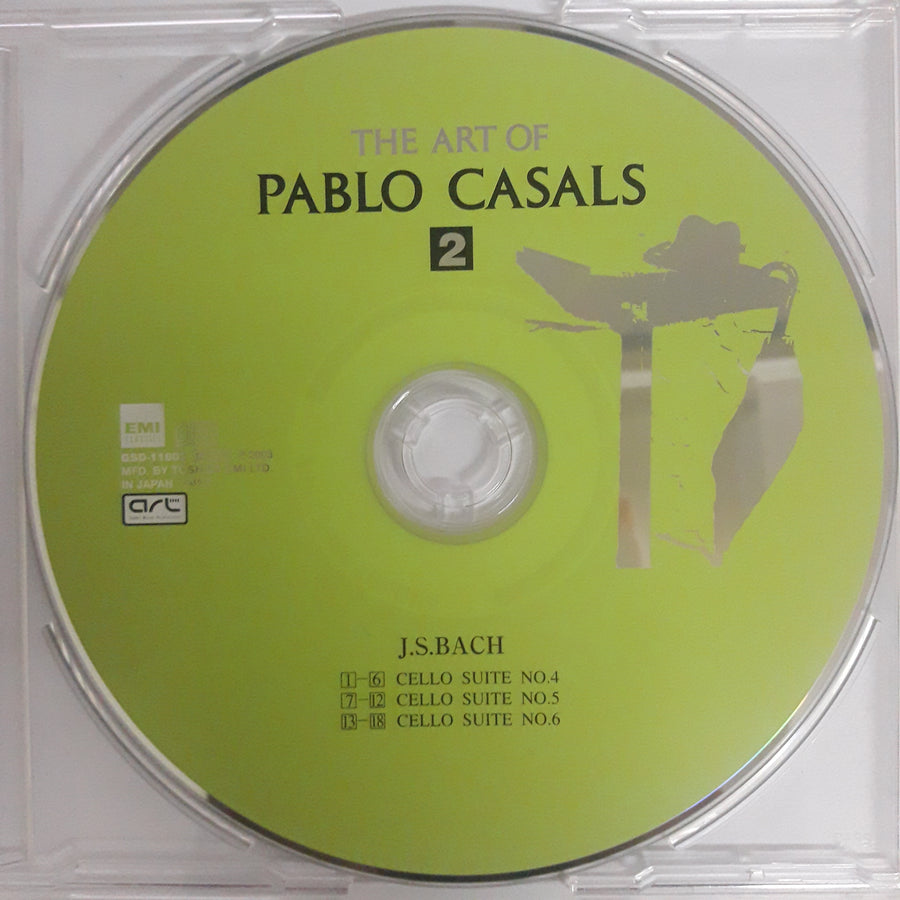 ซีดี THE ART OF PABLO CASALS (CD) (VG+)