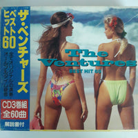 ซีดี The Ventures - Best Hit 60 (CD) (VG+) (3CDs)