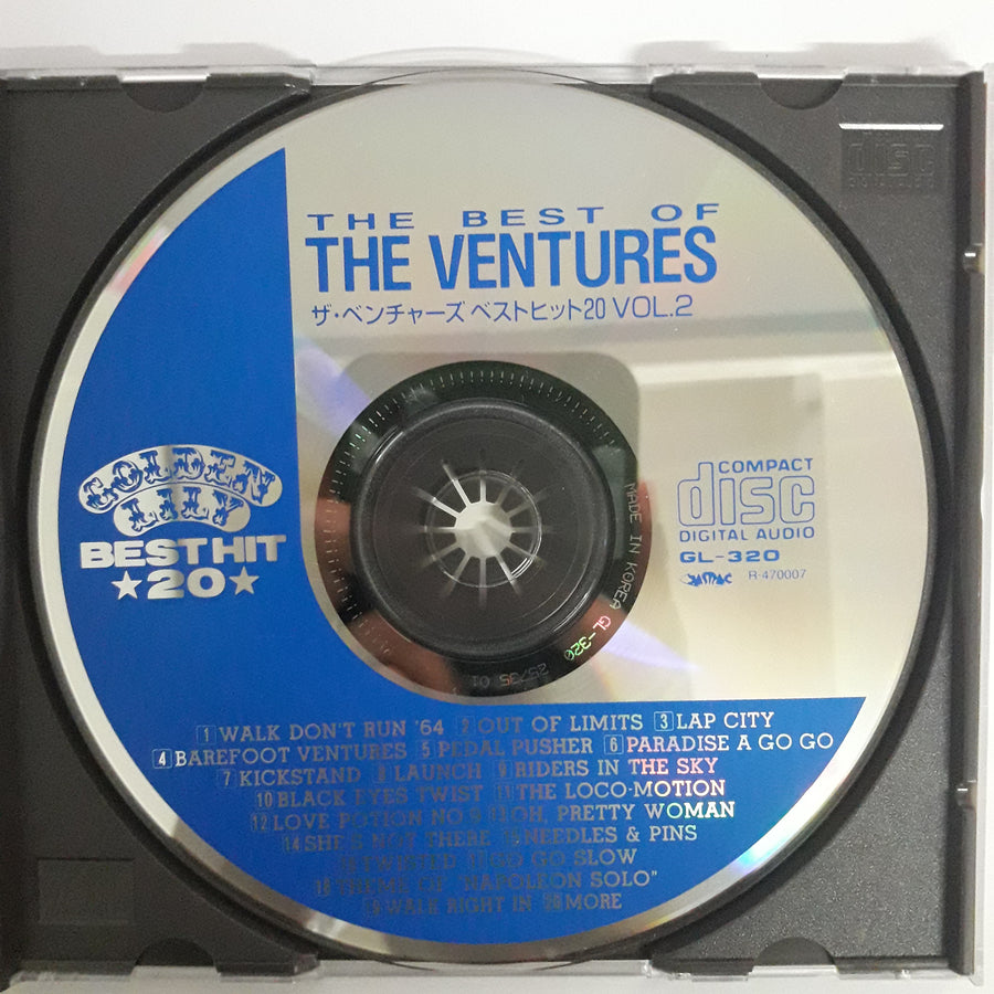 ซีดี The Ventures - Best Hit 60 (CD) (VG+) (3CDs)