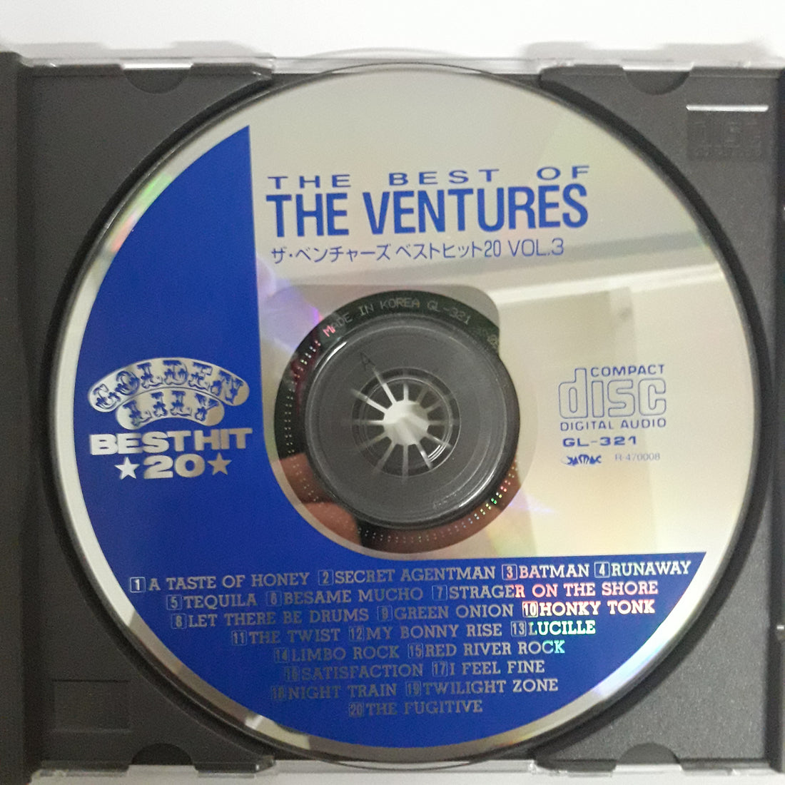 ซีดี The Ventures - Best Hit 60 (CD) (VG+) (3CDs)