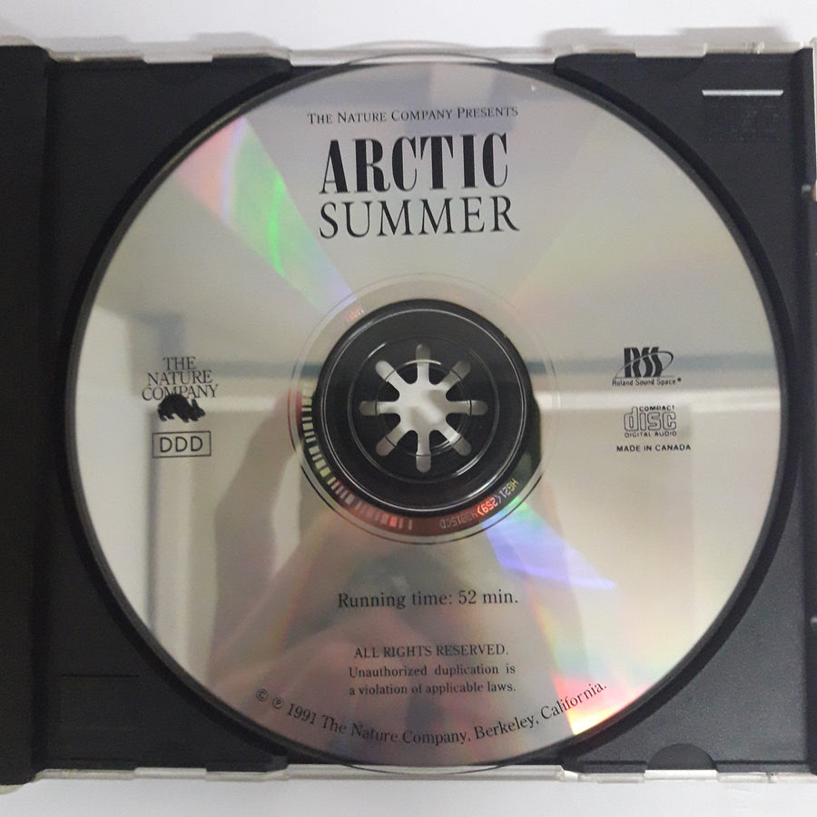 ซีดี Geof Benson - Arctic Summer - A Dimensional Sound Portrait CD VG+