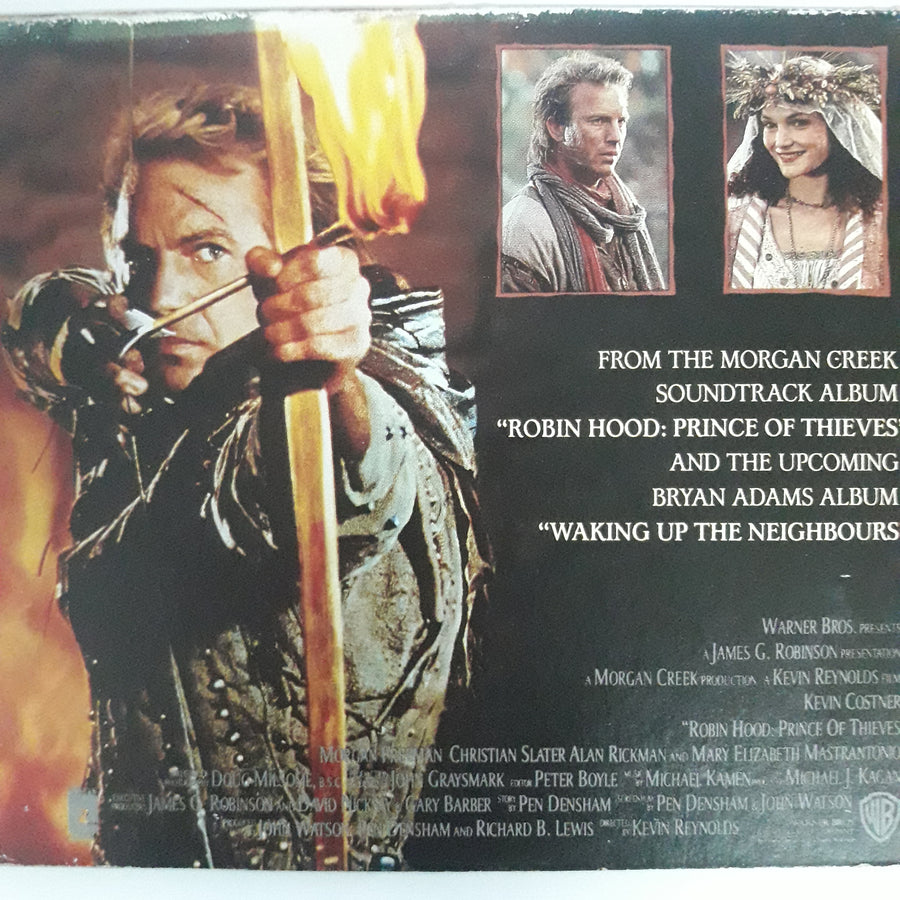 ซีดี BRYAN ADAMS - ROBIN HOOD PRINCE OF THIEVES CD VG