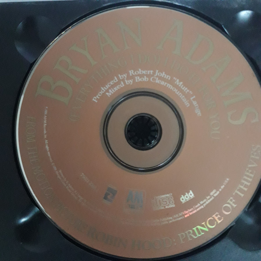 ซีดี BRYAN ADAMS - ROBIN HOOD PRINCE OF THIEVES CD VG