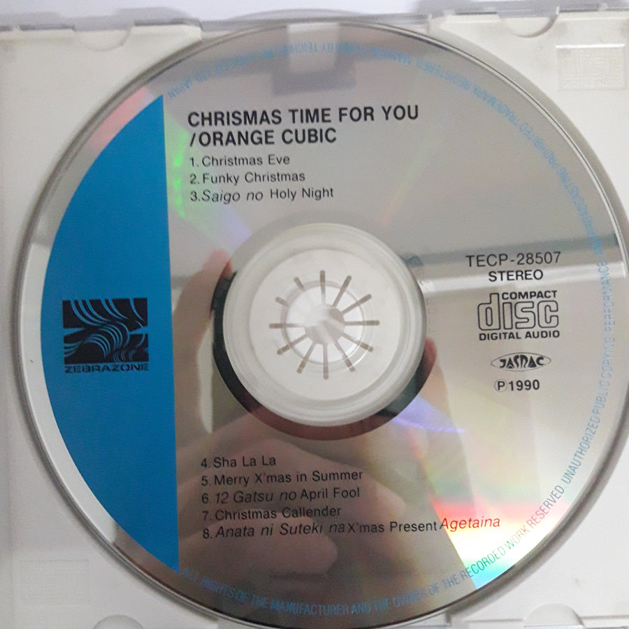 ซีดี ORANGE CUBIC - CHRISTMAS TIME FOR YOU (CD) (VG+)