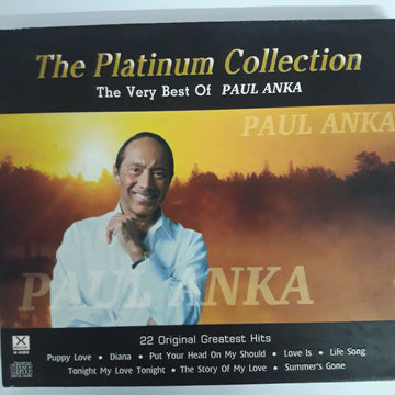 ซีดี PAUL ANKA - The Platinum Collection (CD) (VG+)