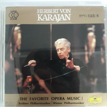 ซีดี HERBERT VON KARAJAN - THE FAVORITE OPERA MUSIC I CD VG+