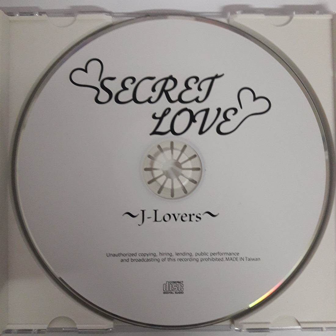 ซีดี Various -  SECRET LOVE J-Lovers (CD) (VG+)