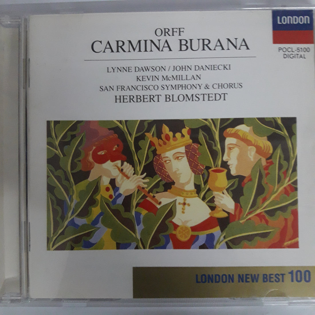 ซีดี ORFF - CARMINA BURANA  - SAN FRANCISCO SYMPHONY & CHORUS (CD) (VG+)