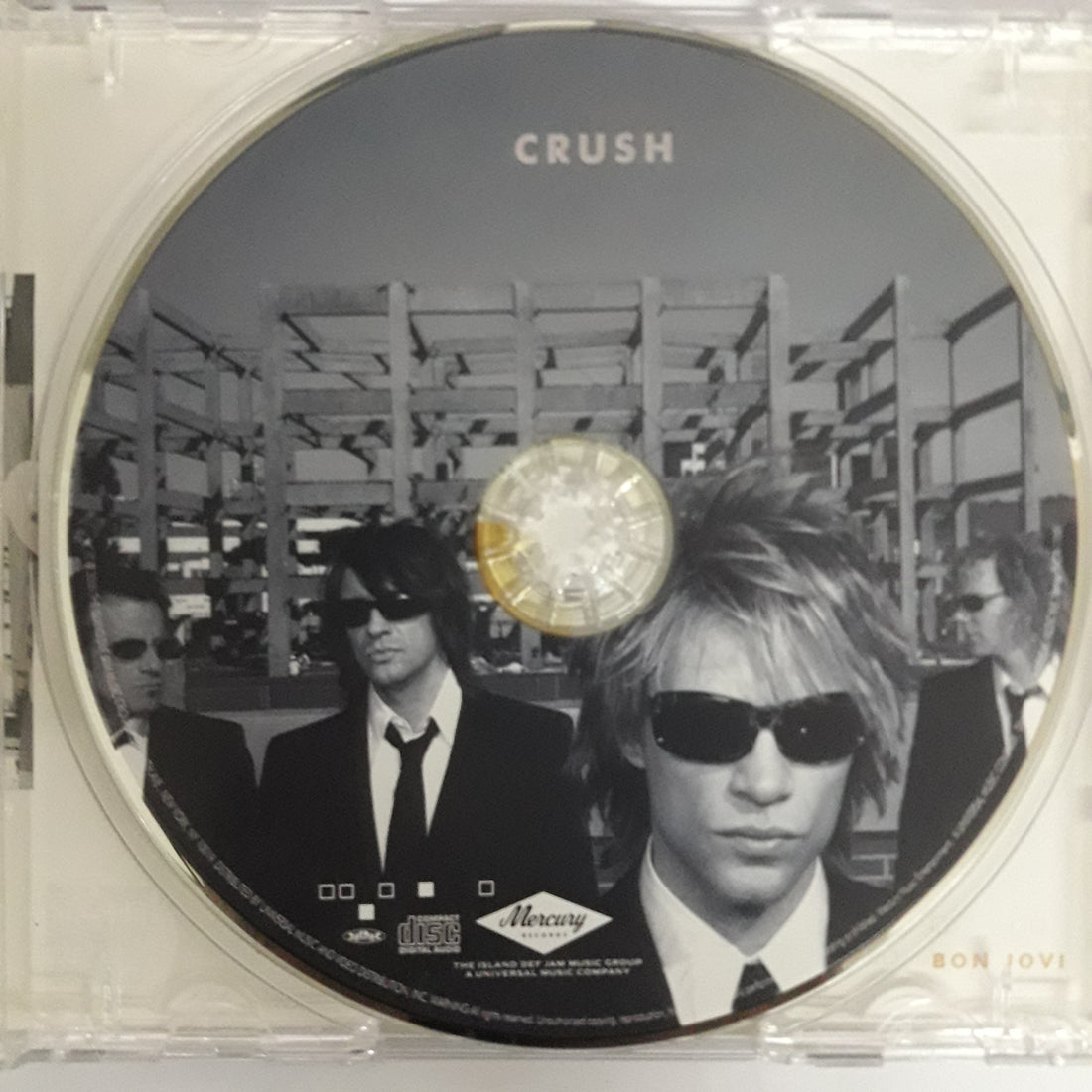 ซีดี BON JOVI CRUSH CD VG+