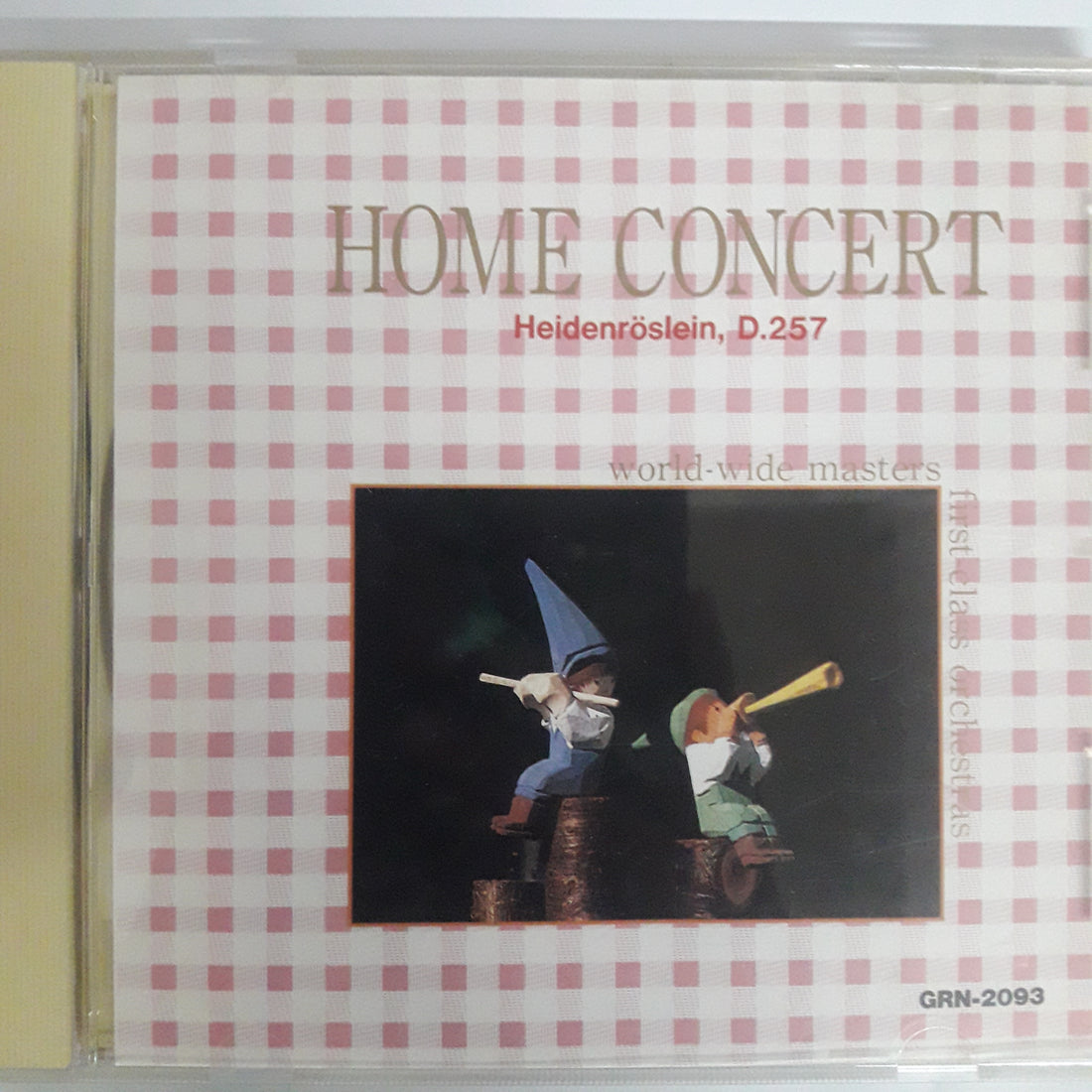 ซีดี HOME CONCERT Heidenroslein, D.257 CD VG+