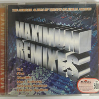 ซีดี MAXIMUM REMIXES - THE REMIXED ALBUM OF TOOAY'S MAXIMUM ARTISTS CD VG+