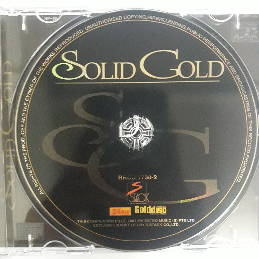 22 ALL TIME FAVOURITES ORIGINAL ARTISTS - SOLID GOLD (CD) (VG+) (24bit) (แผ่นทอง)