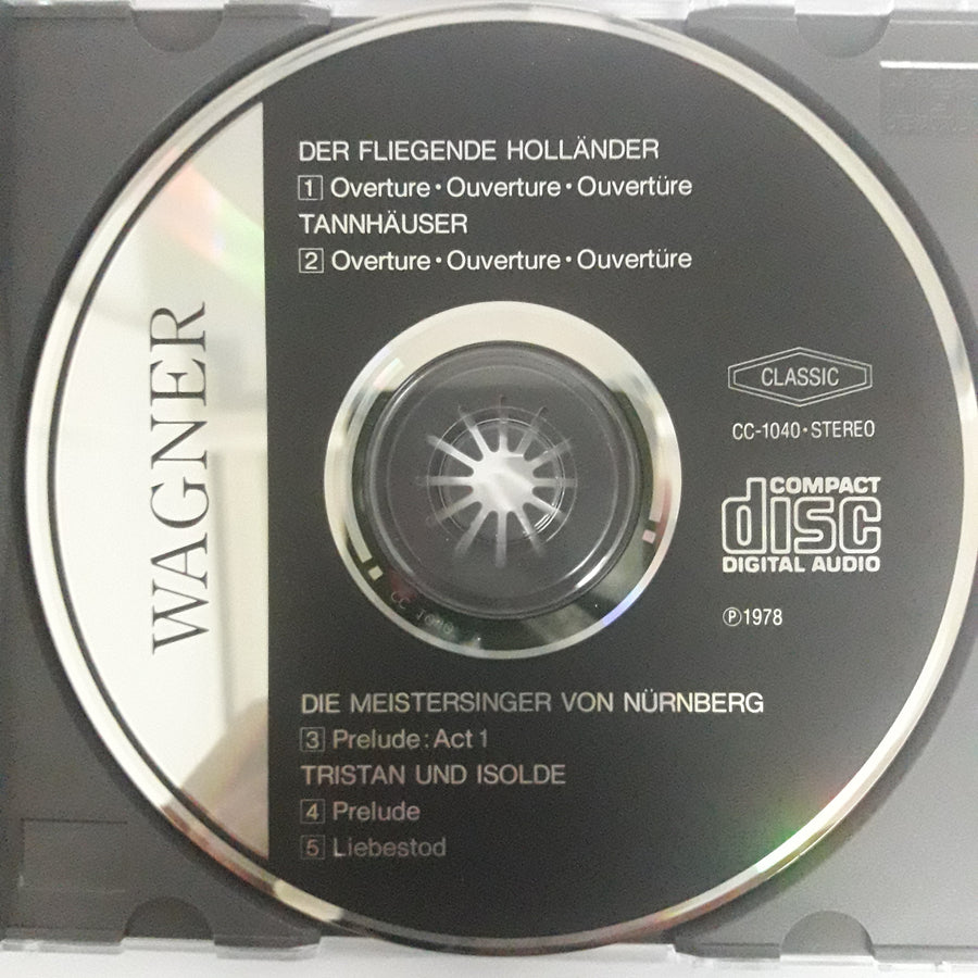 ซีดี WAGNER OVERTURES PRELUDE & LIEBESTOD (CD) (VG+)