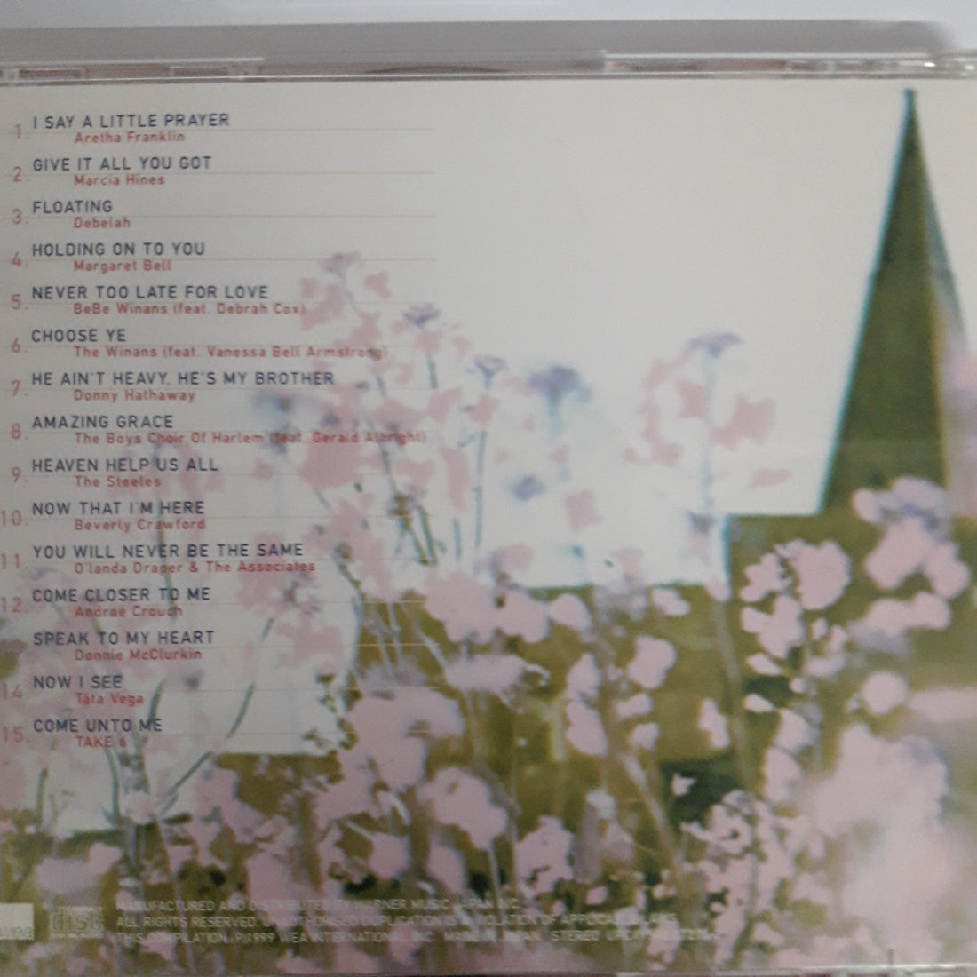 ซีดี Various Artists - Healing Gospels II Sweet Harmonies Spiritual Vibrations and Holy Voices (CD) (VG+)