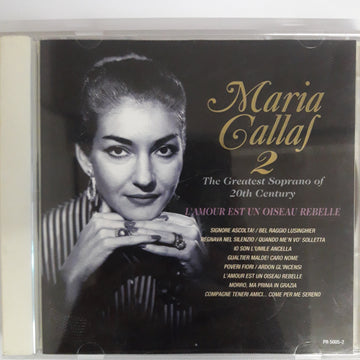 ซีดี MARIA CALLAS - L'AMOUR EST UN OISEAU REBELLE (CD) (VG+)