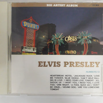 ELVIS PRESLEY - HEARTBREAK HOTEL - BIG ARTIST ALBUM (CD) (VG+)