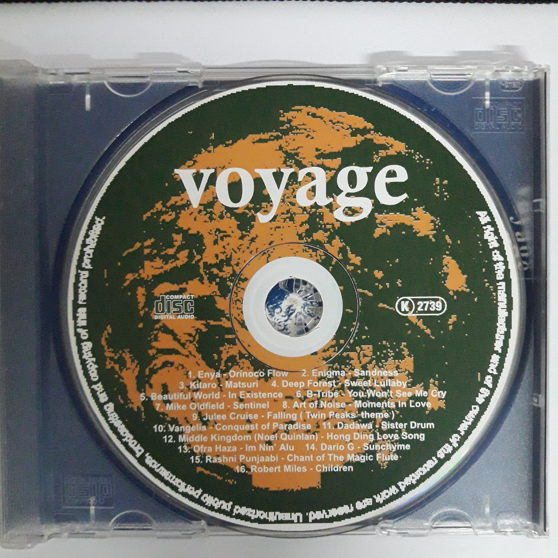 ซีดี Various – Voyage The Essential World Beat Collection! (CD) (VG+)