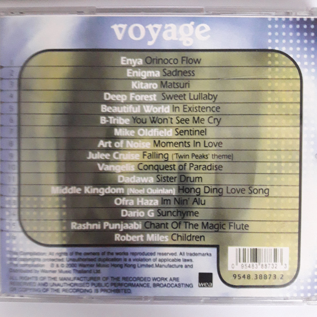 ซีดี Various – Voyage The Essential World Beat Collection! (CD) (VG+)