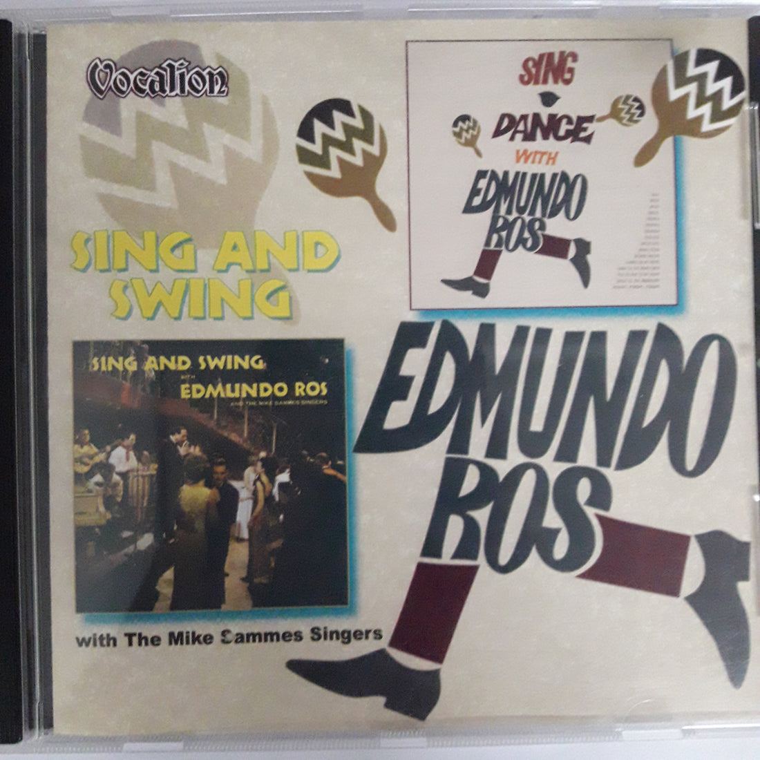 ซีดี EDMUNDO ROS - Sing & Swing Sing & Dance (CD) (VG+)