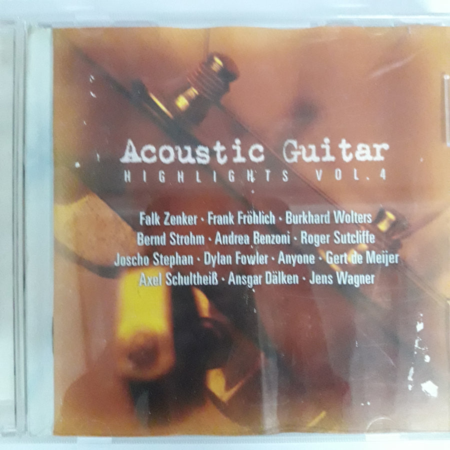 ซีดี Various - ACOUSTIC GUITAR HIGHLIGHTS VOL.4 (CD) (VG+)