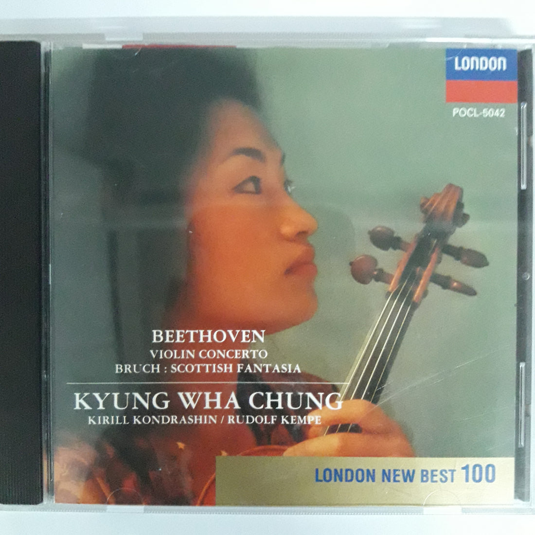 ซีดี KYUNG WHA CHUNG - BEETHOVEN VIOLIN CONCERTO (CD) (VG+)