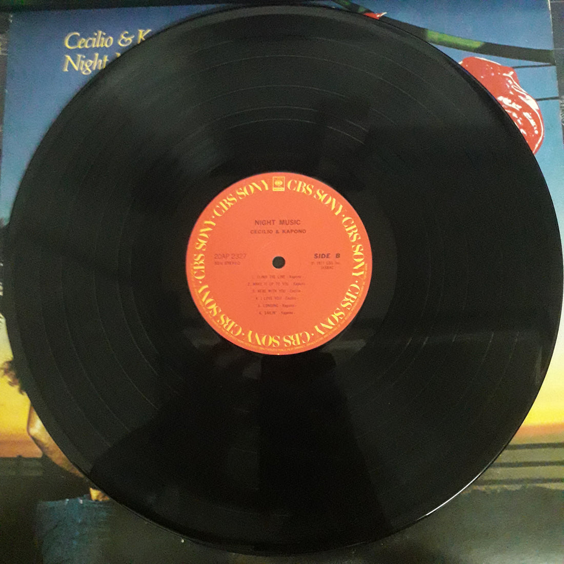 แผ่นเสียง Cecilio & Kapono - Night Music (Vinyl) (VG+)