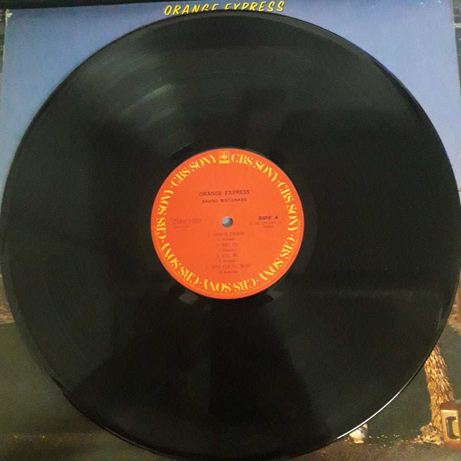 แผ่นเสียง Sadao Watanabe - Orange Express Vinyl VG+