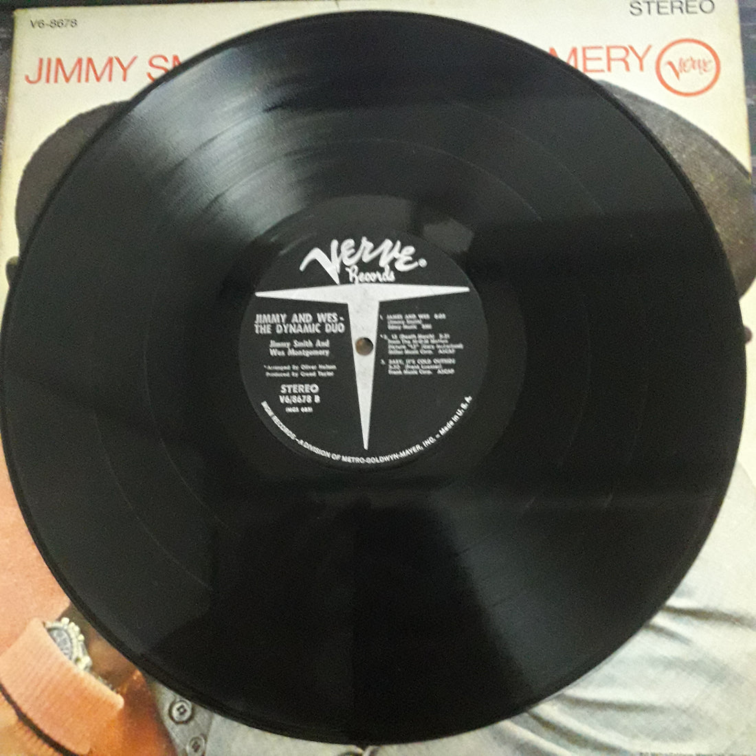 แผ่นเสียง Jimmy Smith & Wes Montgomery - Jimmy & Wes The Dynamic Duo (Vinyl) (VG+)