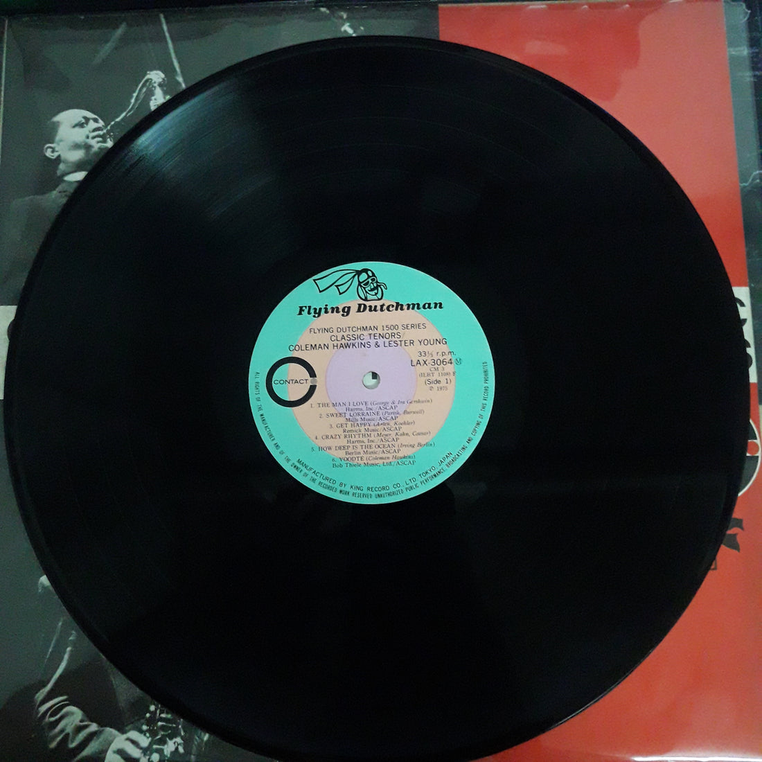 แผ่นเสียง Coleman Hawkins And Lester Young - Classic Tenors (Vinyl) (VG+)