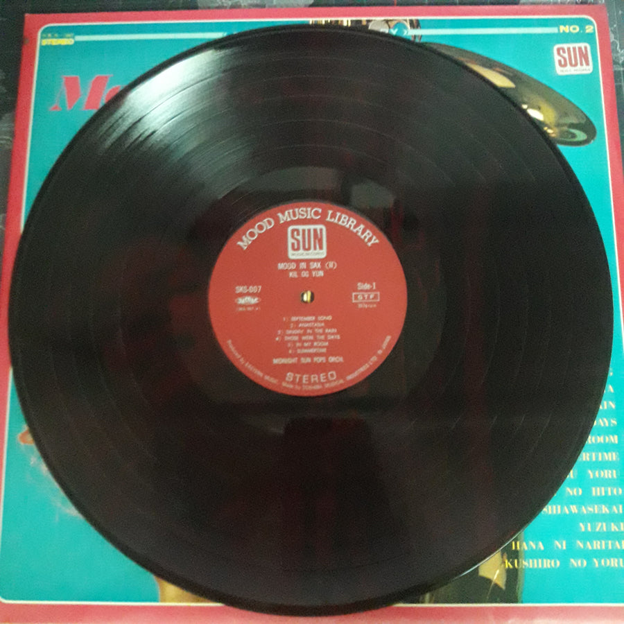 แผ่นเสียง Midnight Sun Pops Orchestra, Kil Og Yun - Mood In Sax 2 = ムード・イン・サックス 2 Vinyl VG+