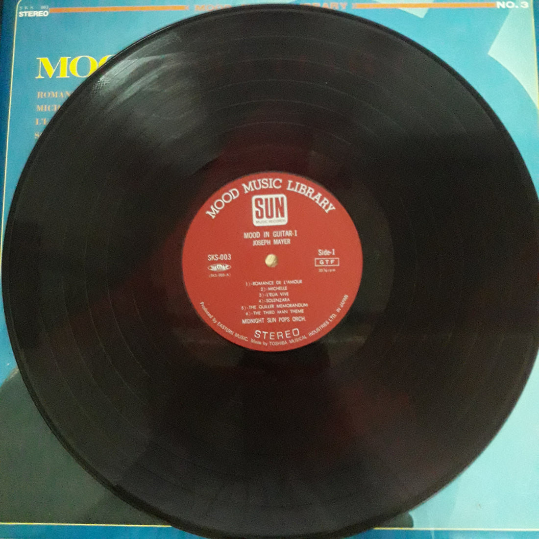 แผ่นเสียง Midnight Sun Pops Orchestra & Joseph Mayer - Mood In Guitar 1 (Vinyl) (VG+)