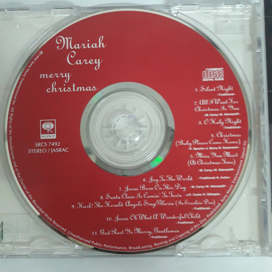 ซีดี Mariah Carey = Mariah Carey - Merry Christmas = メリークリスマス (CD) (VG+)