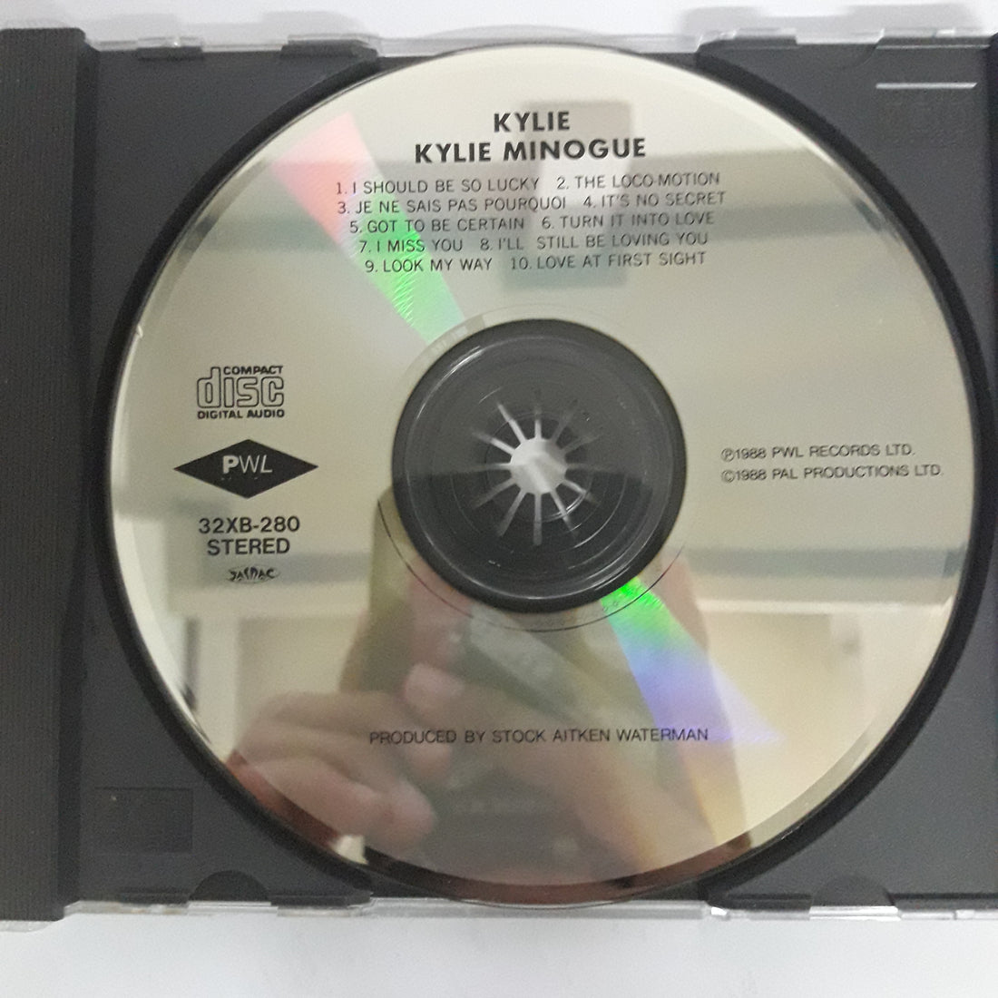 ซีดี Kylie Minogue = Kylie Minogue - Kylie = ラッキー・ラブ (CD) (VG+)