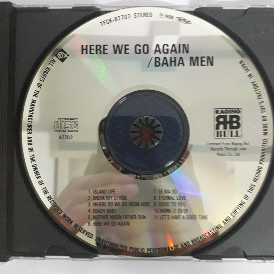 ซีดี Baha Men - Here We Go Again (CD) (VG+)