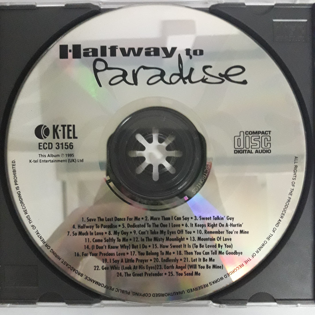 ซีดี Various - Halfway To Paradise (CD) (VG+)