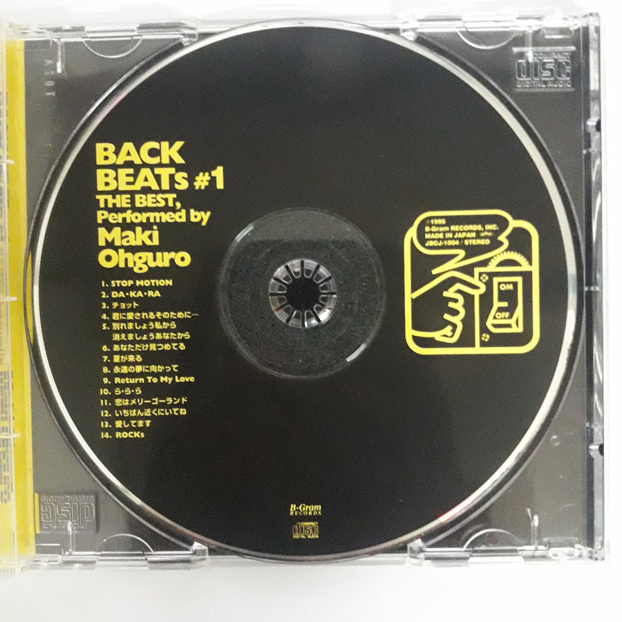 ซีดี Maki Ohguro = Maki Ohguro - Back Beats #1 CD VG+