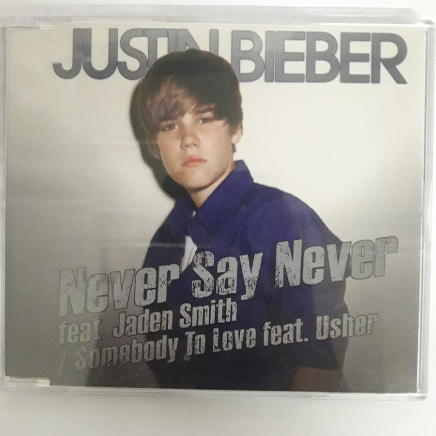 ซีดี Justin Bieber feat. Jaden Smith / Usher - Never Say Never / Somebody To Love (CD) (VG+)