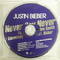 ซีดี Justin Bieber feat. Jaden Smith / Usher - Never Say Never / Somebody To Love (CD) (VG+)