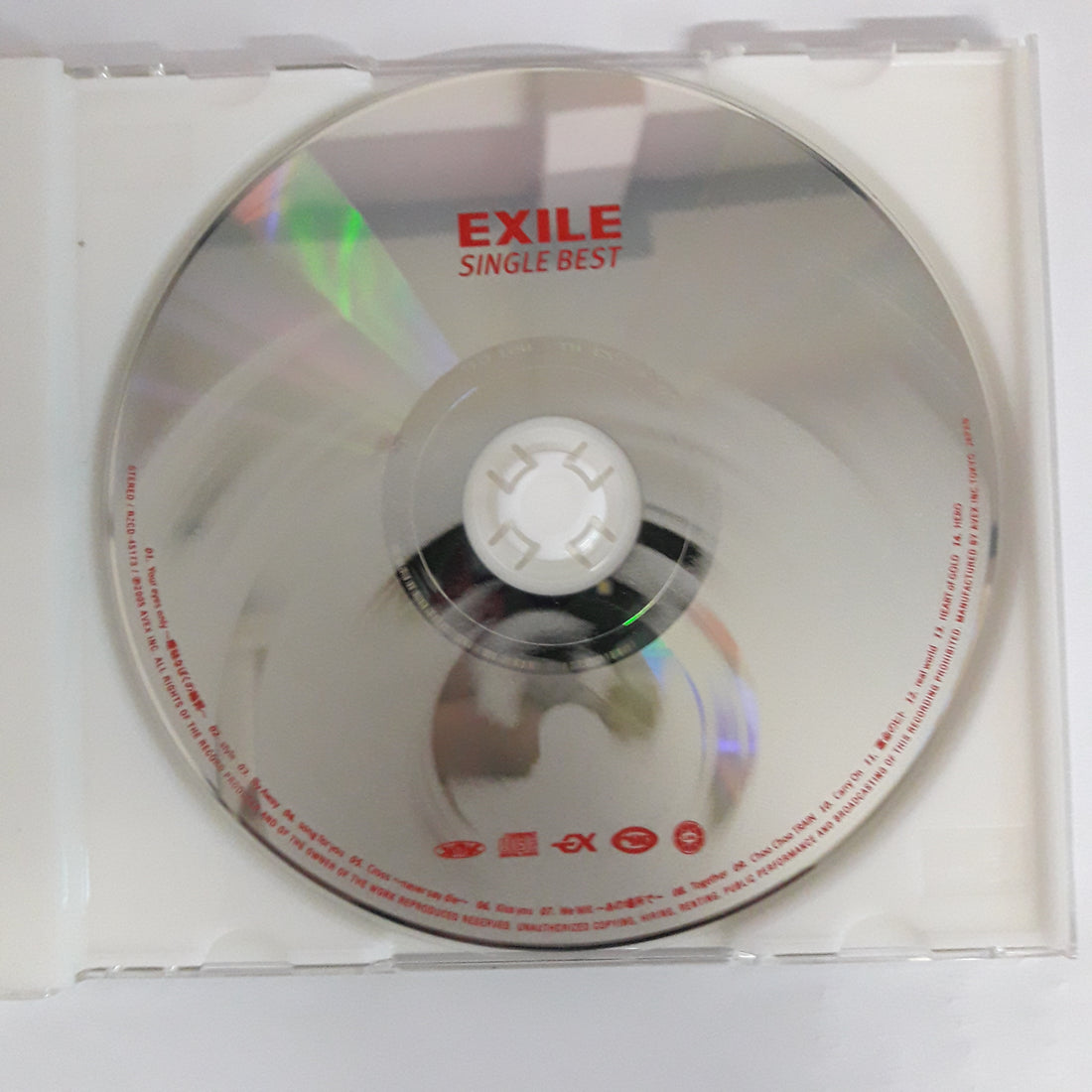 ซีดี Exile  - Single Best (CD) (VG+)