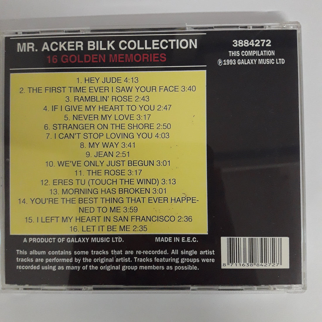 ซีดี Acker Bilk - Golden Hits (CD) (VG+)